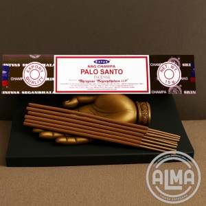 PALO SANTO SATYA montaje envato con logo